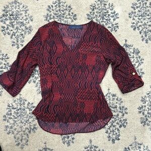 🌟SALE Blue Rain size large blouse